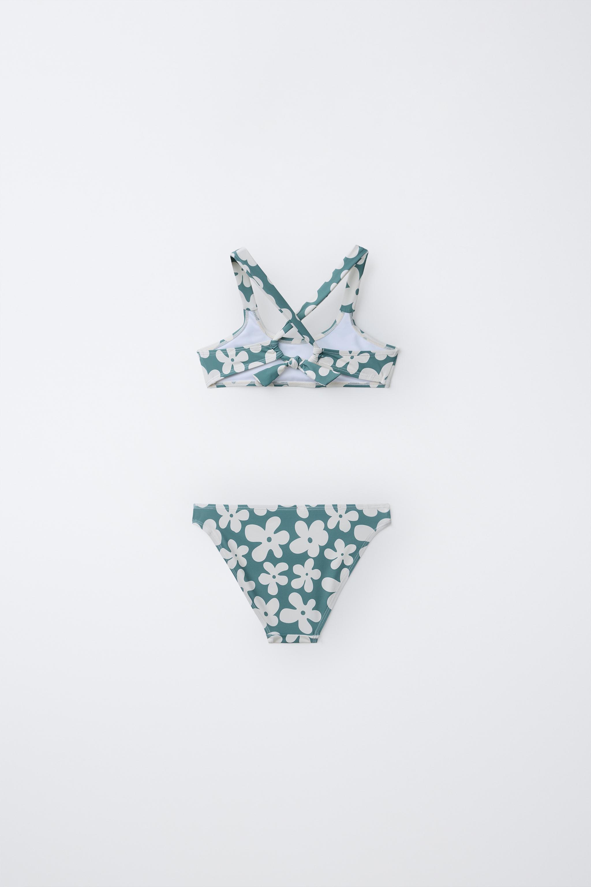 6-14 YEARS/ FLORAL PRINT BIKINI